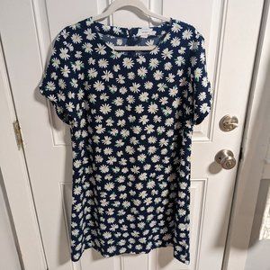 Short Sleeve Daisy Midi Sheath Dress